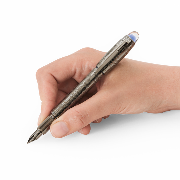 Starwalker SpaceBlue Metal Fountain Pen (F) - 2