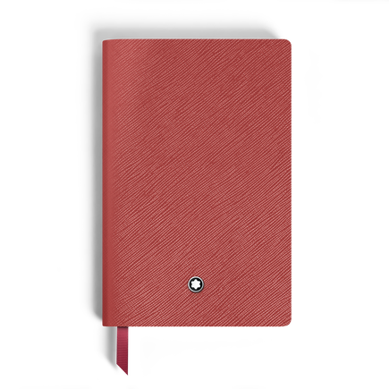 Small Notebook, Saffiano Leather, Red &ndash; Blank Pages