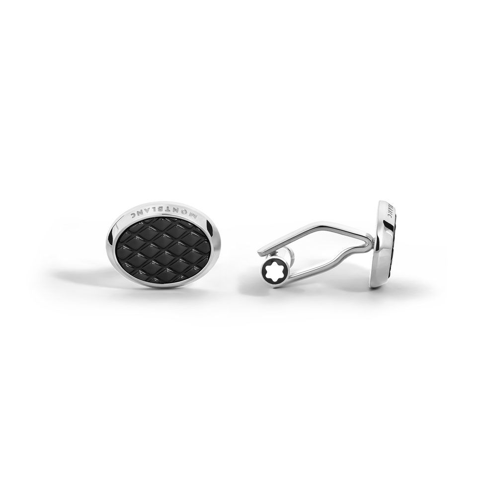 Meisterst&uuml;ck Cufflinks, Black Lacquer - 1