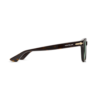 Squared Sunglasses with Havana Coloured Acetate Frame (M)