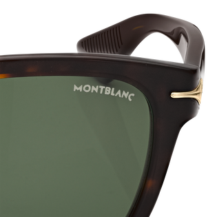 Squared Sunglasses with Havana Coloured Acetate Frame (M)