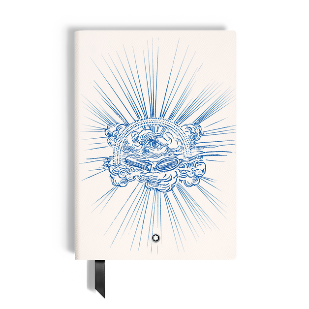 Writers Edition Homage to Johann Wolfgang von Goethe Medium Notebook, White, Lined Pages - 1