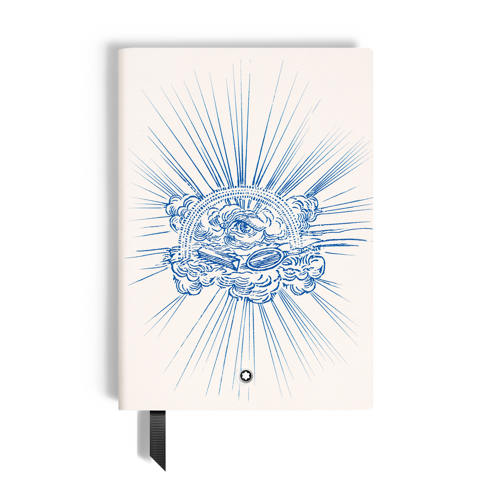 Writers Edition Homage to Johann Wolfgang von Goethe Medium Notebook, White, Lined Pages - 1