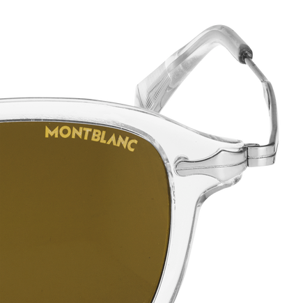 Round sunglasses with Grey Coloured Injected Frame
