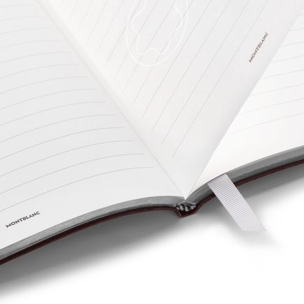 Medium Notebook in Sartorial Leather, Lined Pages