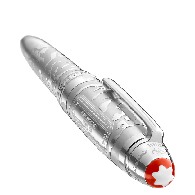 Meisterst&uuml;ck x Olympic Heritage Chamonix 1924 Solitaire LeGrand Fountain Pen M - 4