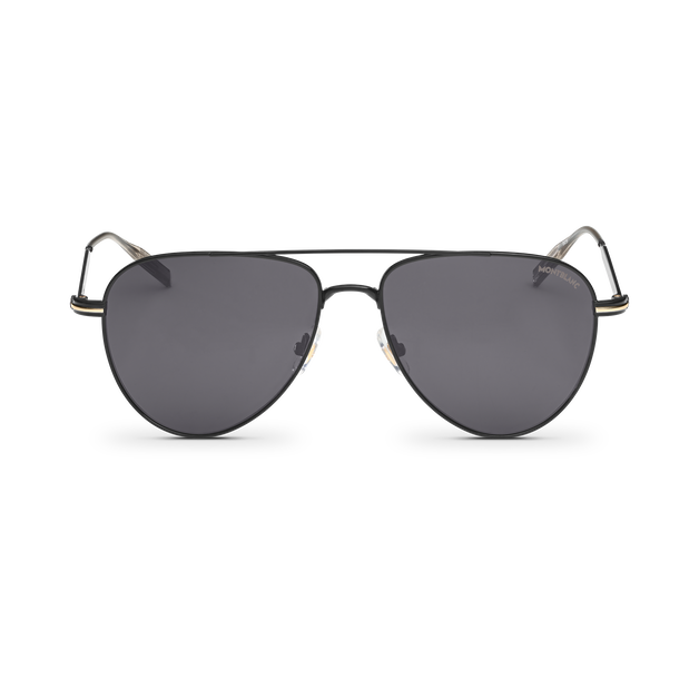 Squared Sunglasses with Black Coloured Metal Frame - 1