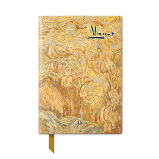 Notebook #146 small, Homage to Vincent Van Gogh, Yellow - Lined