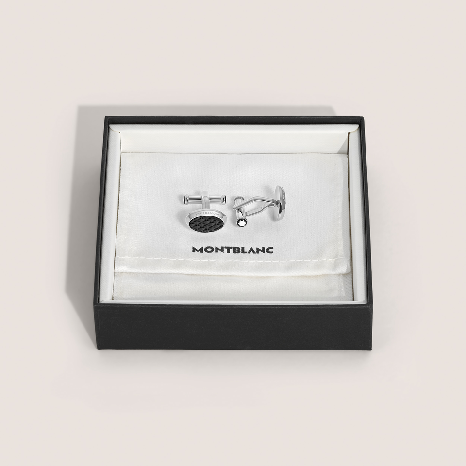 Meisterst&uuml;ck Cufflinks, Black Lacquer - 3