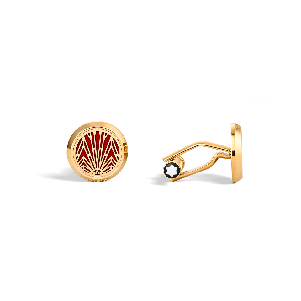 Cufflinks Meisterst&uuml;ck the Origin Collection coral - 1
