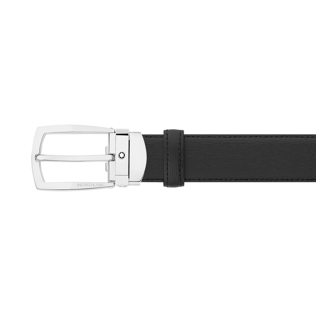 Rectangular 30 mm Belt in Leather - 1