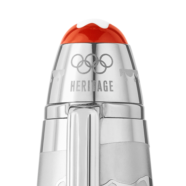 Meisterst&uuml;ck x Olympic Heritage Chamonix 1924 Solitaire LeGrand Fountain Pen M - 5