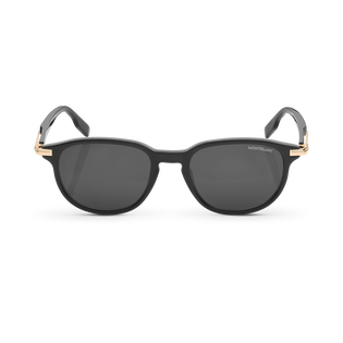 Squared Sunglasses with Black Coloured Acetate Frame