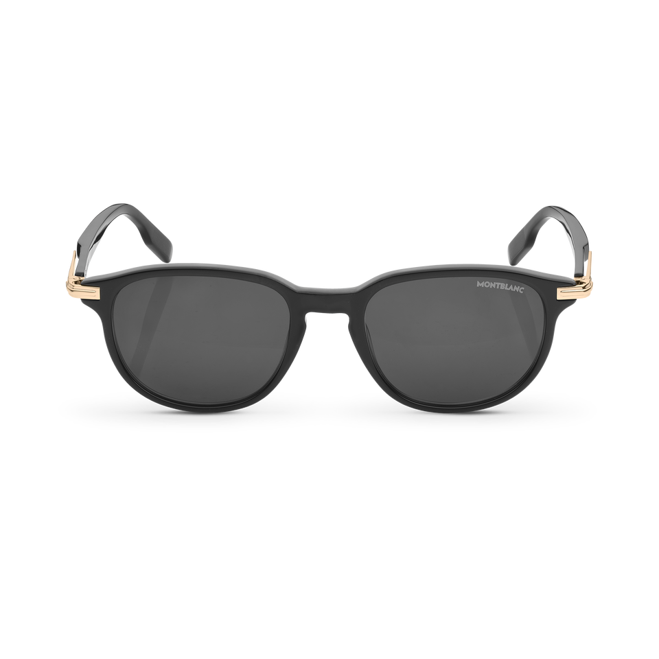 Squared Sunglasses with Black Coloured Acetate Frame - 1