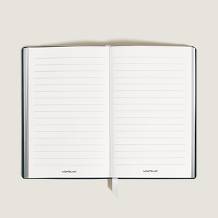 Small Notebook, Saffiano Leather, British Green &ndash; Lined Pages