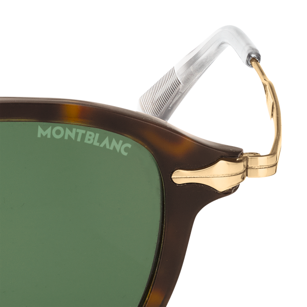 Round sunglasses with Havana Coloured Injected Frame - 3