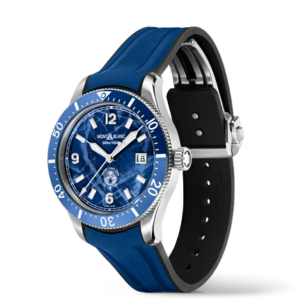 Montblanc 1858 Iced Sea Automatic Date