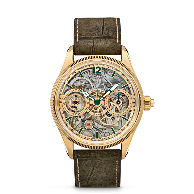 Montblanc 1858 The Unveiled Secret Minerva Monopusher Chronograph Limited Edition - 18 pieces - 1