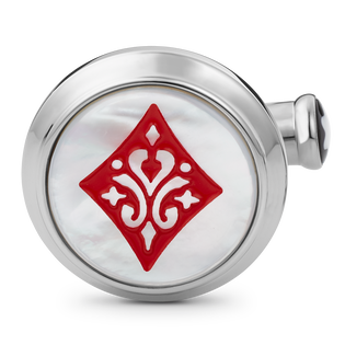 Meisterst&uuml;ck Tribute to the Book Around the World in 80 Days Ace of Club & Ace of Diamond Cufflinks
