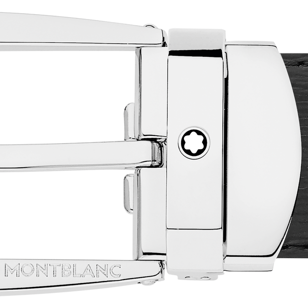 Rectangular 30 mm Belt in Leather - 3