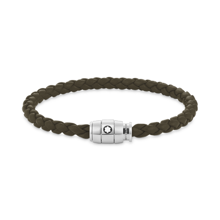Medium Soft Leather Khaki Bracelet