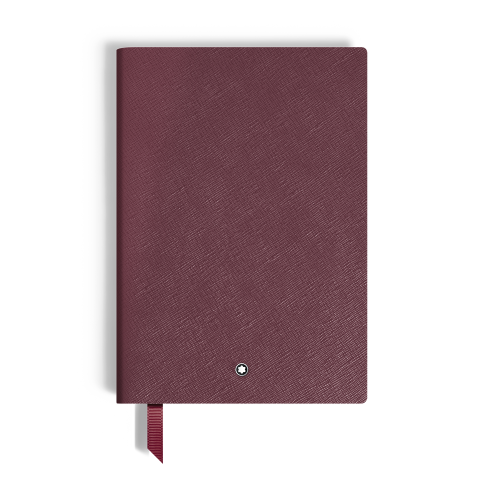 Medium Notebook, Cassis Leather, Burgundy &ndash; Lined Pages - 2