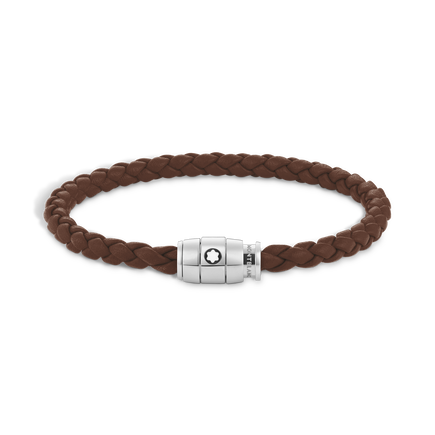Small Soft Leather Fauve Brown Bracelet