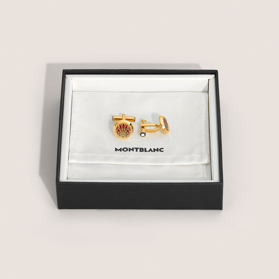 Cufflinks Meisterst&uuml;ck the Origin Collection coral - 6