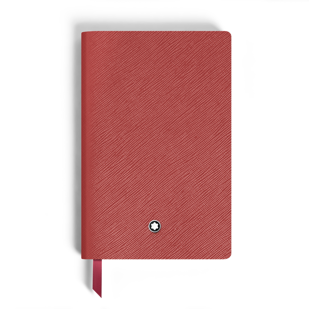 Small Notebook, Brick Red Leather, Red &ndash; Lined Pages - 2