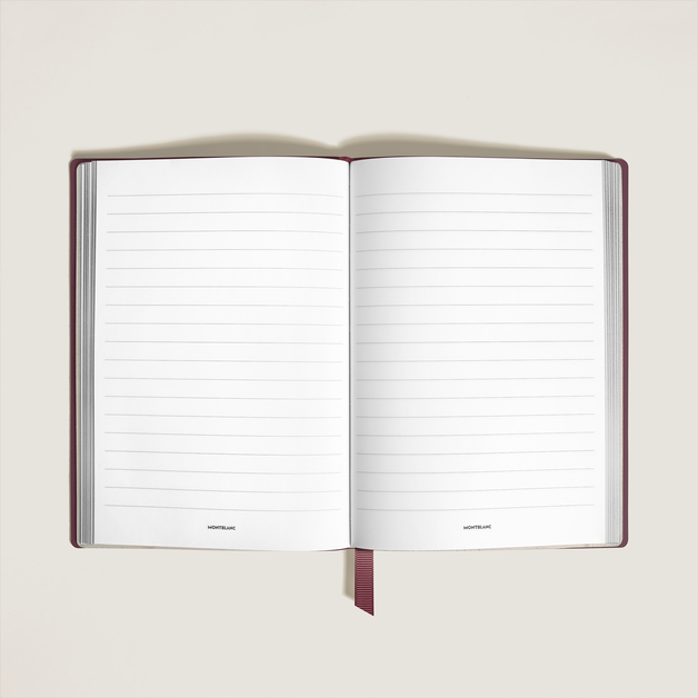 #146 Small Notebook, Extreme 3.0 Cassis Leather, Burgundy – Lined - 2