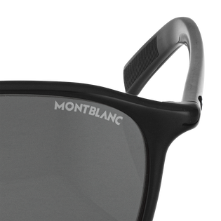 Squared Sunglasses with Black Coloured Acetate Frame