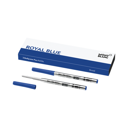 2x Ballpoint Refills, Royal Blue
