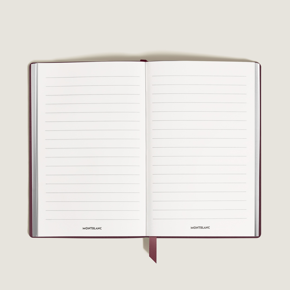 #163 Large Notebook, Extreme 3.0 Cassis Leather, Burgundy &ndash; Lined - 2