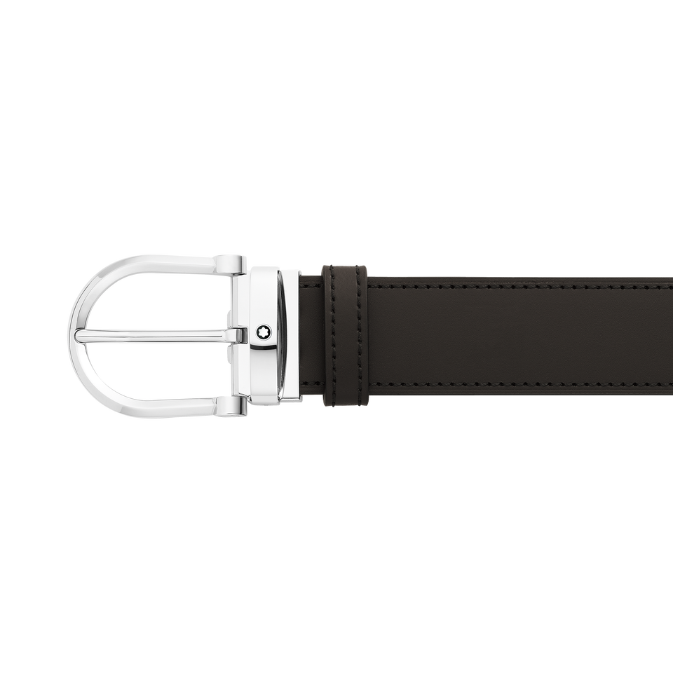Horseshoe 35&nbsp;mm Reversible Belt in Leather - 1