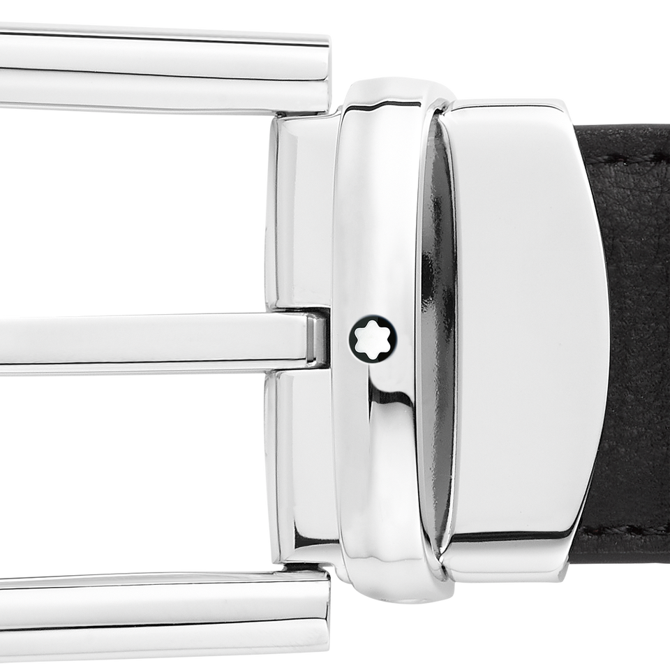 Horseshoe 30&nbsp;mm Reversible Belt in Leather - 3