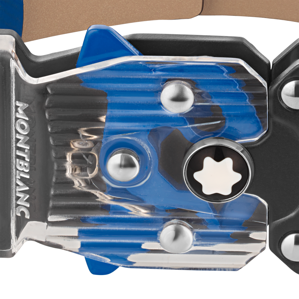Bracelet with plexiglas closing Montblanc Extreme 3.0 Collection blue - 4