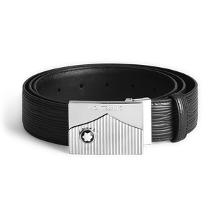 Black 35&nbsp;mm leather belt