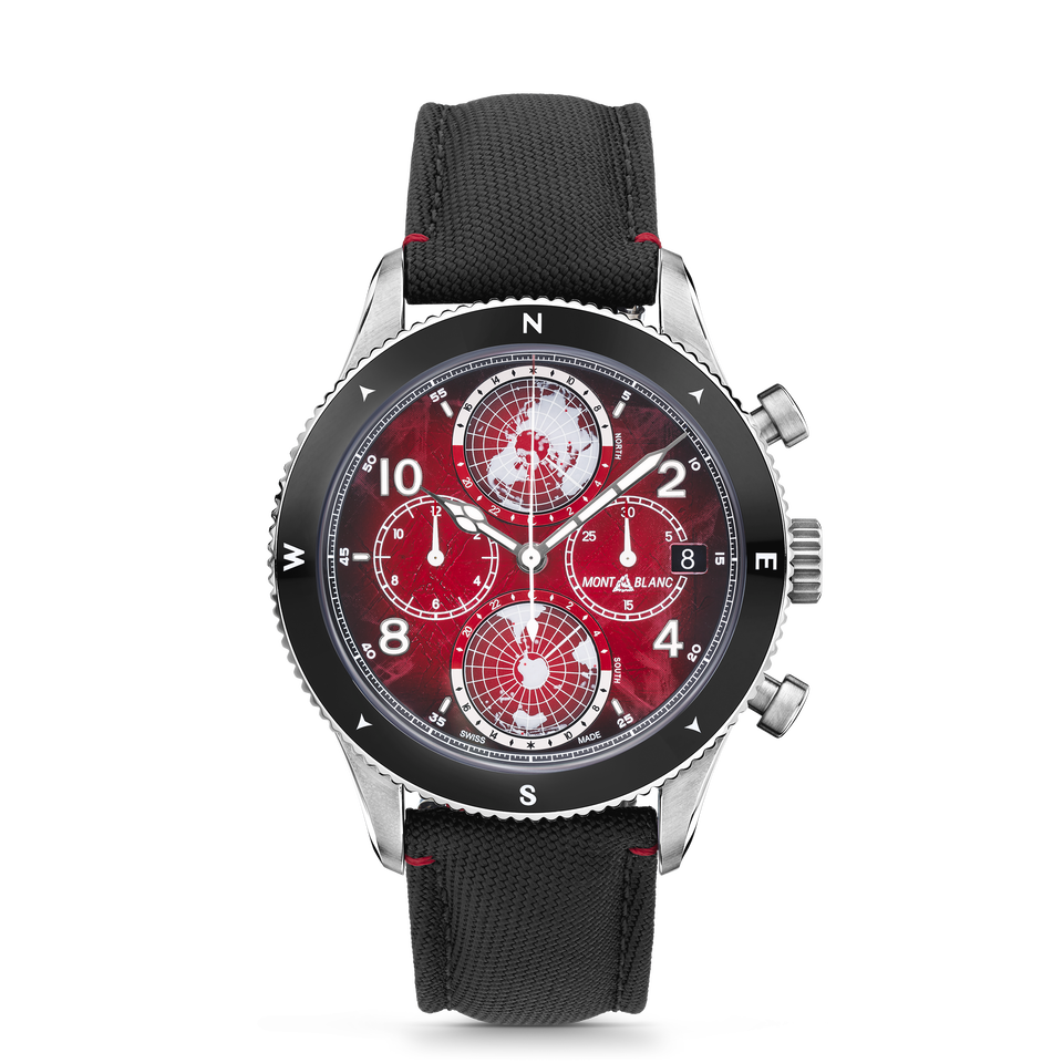 Montblanc 1858 Geosphere Chronograph 0 Oxygen Limited Edition - 290 pieces - 1