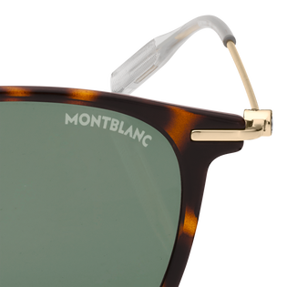 Round Sunglasses with Havana Coloured Injected Frame