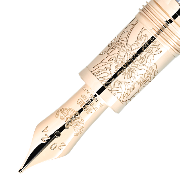A Journey among Dragons The Hovering Dragon Limited Edition 88 Fountain Pen - 2