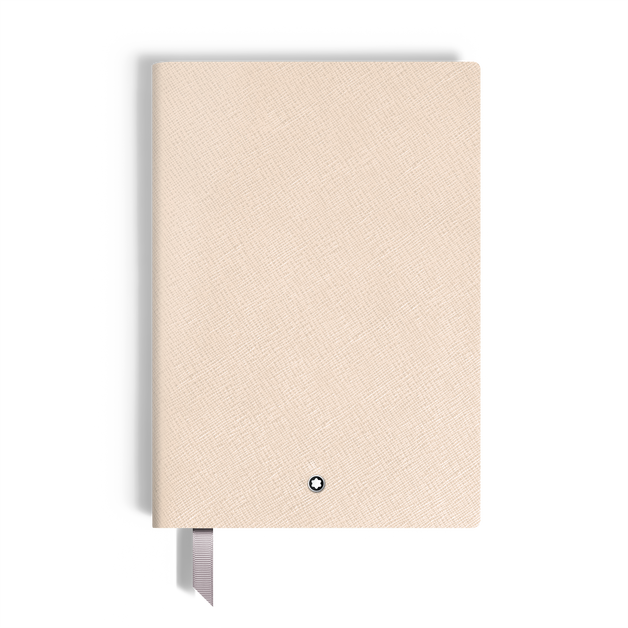Medium Notebook, Saffiano Leather, Cloudy Beige &ndash; Lined Pages - 2