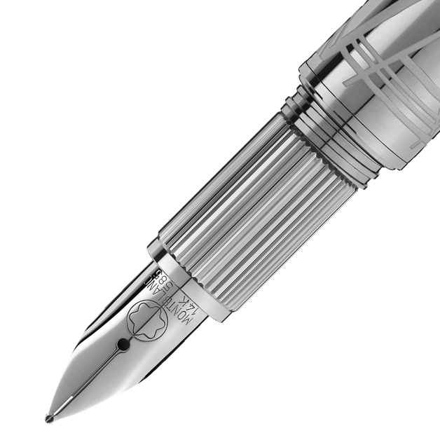 Starwalker SpaceBlue Metal Fountain Pen (F) - 3