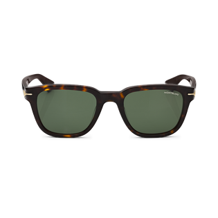 Squared Sunglasses with Havana Coloured Acetate Frame (M)