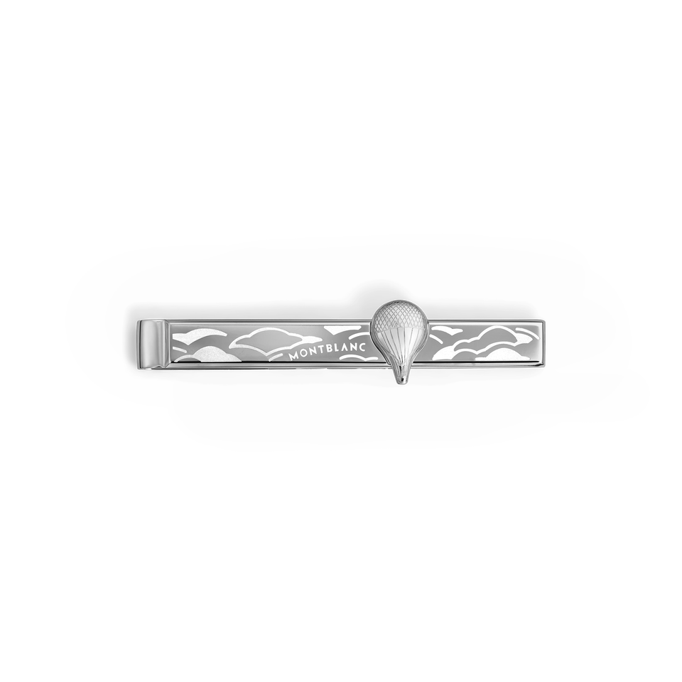 Tie bar in steel dedicated to the Meisterst&uuml;ck Around the World in 80 Days collection. - 1