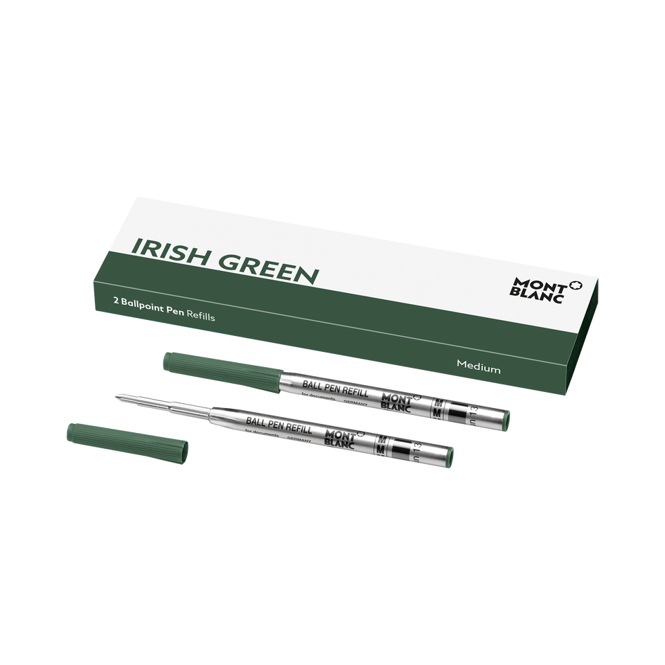 2x Ballpoint Refills, Irish Green - 1