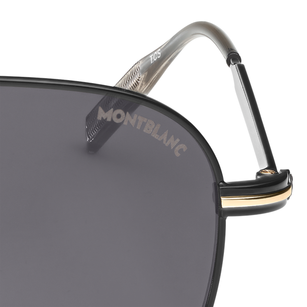 Squared Sunglasses with Black Coloured Metal Frame - 2