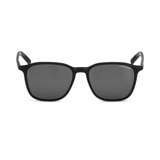 Squared Sunglasses with Black Coloured Acetate Frame