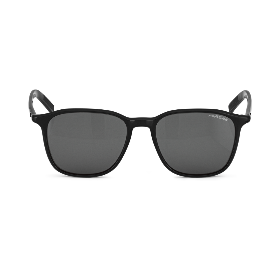 Squared Sunglasses with Black Coloured Acetate Frame - 1