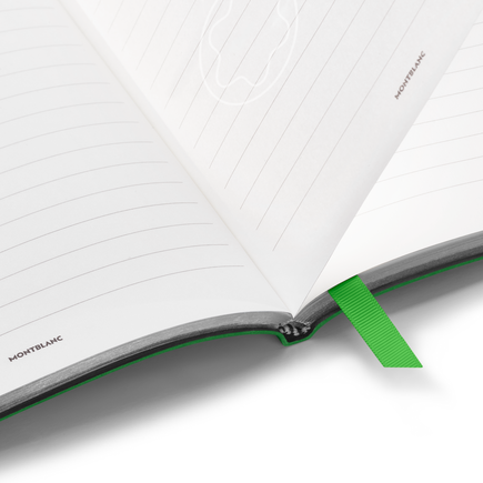 Medium Notebook in Sartorial Leather, Lined Pages