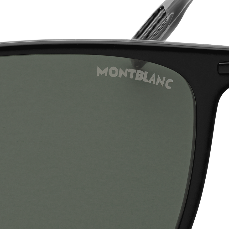 Rectangular Sunglasses with Black Injection Frame  - 3
